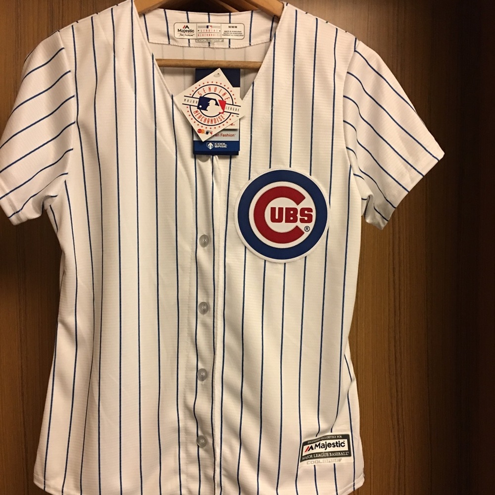 Baseball Cubs majestic official cool base player